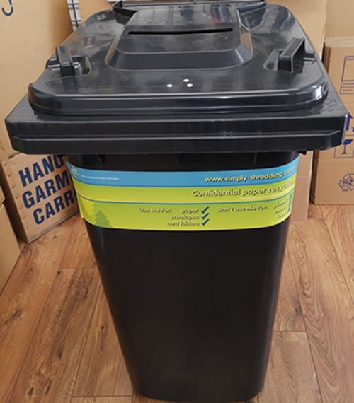 wheelie bin